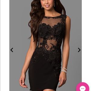 Black Jovani Dress (Homecoming)
